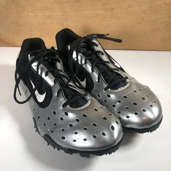 Nike Zoom Rival Bowerman Series Mens Size 10 Track Shoes 311894-011 Blk/Silver - Picture 2 of 13